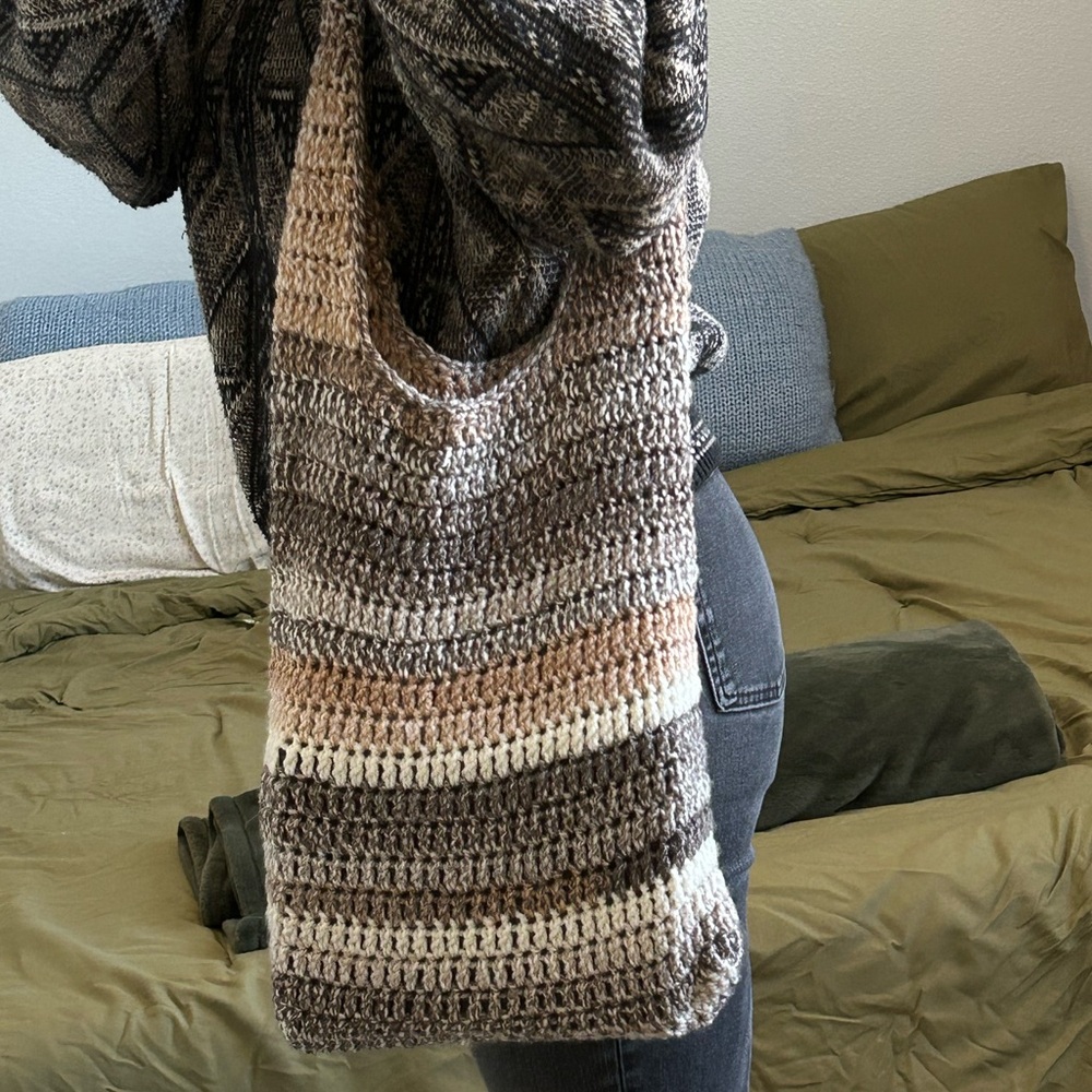 SOLD | Crochet tote bag